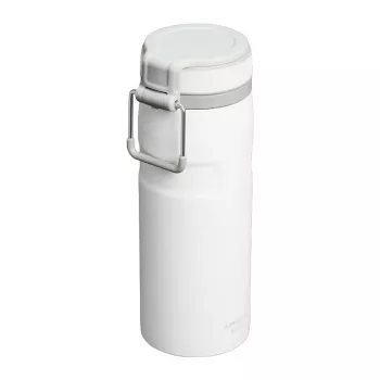 Termomuki STANLEY Iceflow päivittäiseen käyttöön 470 ml, ruostumaton teräs, flip-kansi, valkoinen