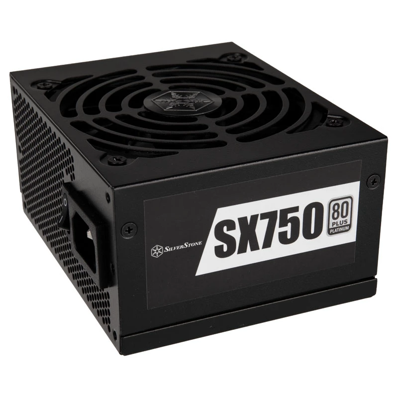 Virtalähde SILVERSTONE SX750 Platinum 750W 80 Plus Platinum, SFX-L-koko