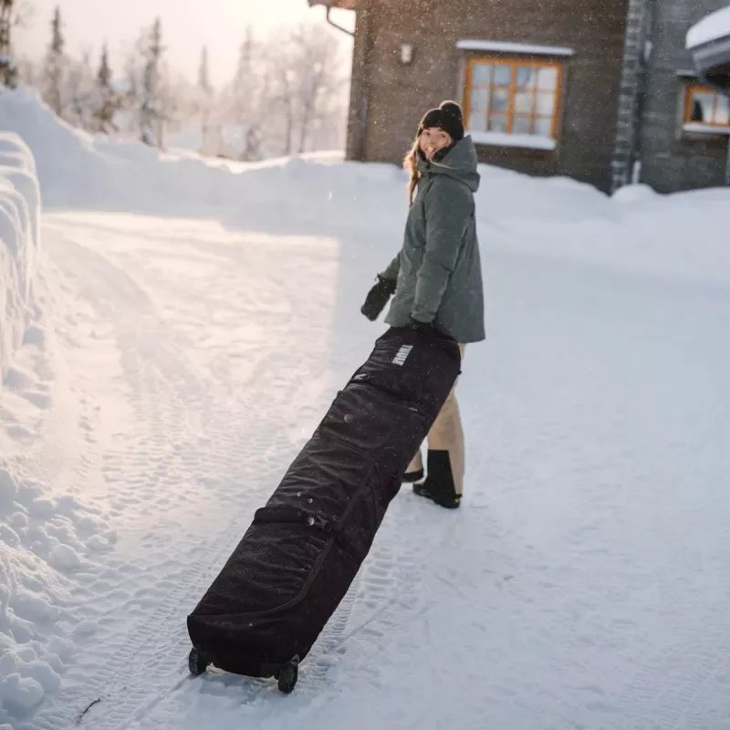 Thule 5170 Roundtrip vierivä suksipussi 175 cm musta
