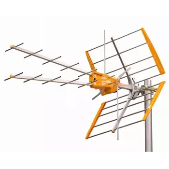 TV-antenni TELEVES V+ MIX DVB-T2 U/V REF.149011 vahvistimella