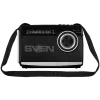 Kaiutin SVEN SRP-155, musta (3W, Bluetooth, FM/AM/SW, USB, microSD, taskulamppu, akku)