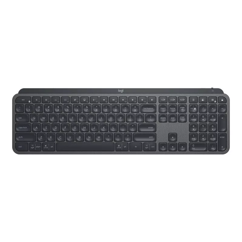 Logitech MX Keys combo for Business Gen 2 näppäimistö ja hiiri, sisältää, toimisto, RF langaton + Bluetooth, AZERTY ranska, grafiitti