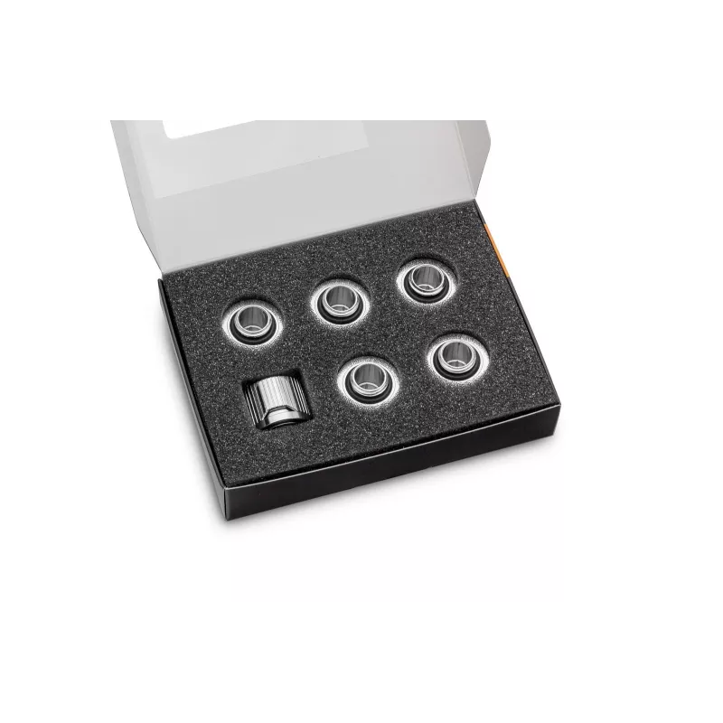 Liitin EK Water Blocks EK-Quantum Torque 6-Pack STC 10/16 messinki nikkeli hopea