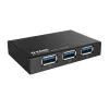 USB-keskitin D-Link DUB-1340 musta