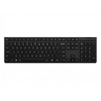 Lenovo Professional Wireless Rechargeable Keyboard AI langaton ladattava näppäimistö, virolainen asettelu, harmaa (4Y41R64545)