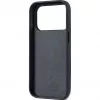 Mujjo Full Leather Case MagSafe -kotelo iPhone 17 Pro harmaa