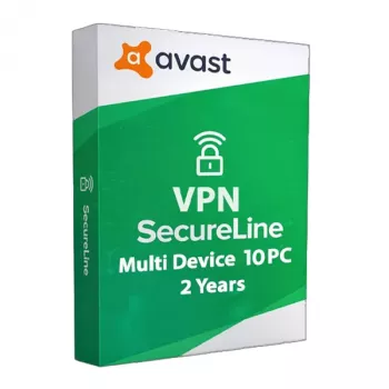 Avast SecureLine VPN | 10 laitetta | 2 vuotta | Global