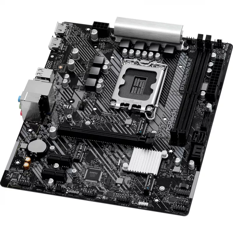ASRock B760M-H2/M.2 DDR5 LGA1700 Micro-ATX -emolevy