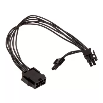 Kolink-sovitin 4+4-pinninen CPU – 6+2-pinninen PCIe, 0,35 m, musta
