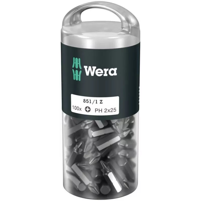 Wera 851/1 Z DIY 100 SiS ruuvimeisselikärki 100 kpl