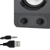 Esperanza EGS107 kaiutin 2.1 USB LED 5 W musta