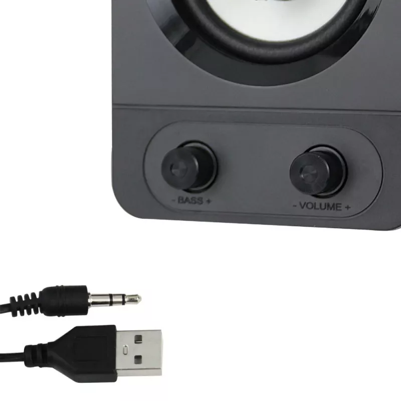 Esperanza EGS107 kaiutin 2.1 USB LED 5 W musta