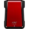 ADATA EX500 HDD/SSD-kotelo musta, punainen 2,5