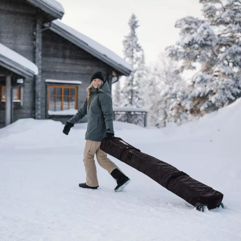 Thule 5170 Roundtrip vierivä suksipussi 175 cm musta