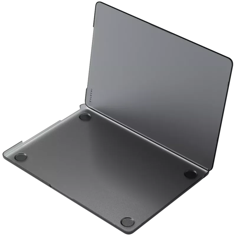 Satechi Eco Hardshell -suojakotelo ST-MBAM2DR MacBook Air 13 M2 -tietokoneelle, tumma