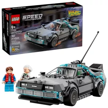 LEGO SPEED CHAMPIONS 77256 Paluu tulevaisuuteen -aikakone