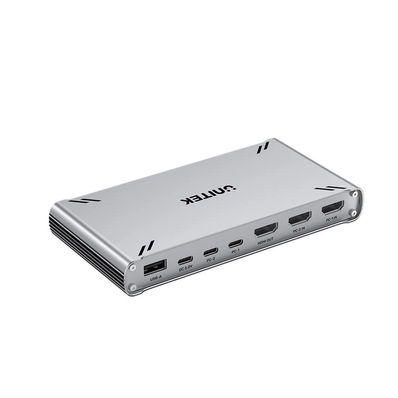 Unitek USB-C 10GBPS KVM-kytkin HDMI:llä