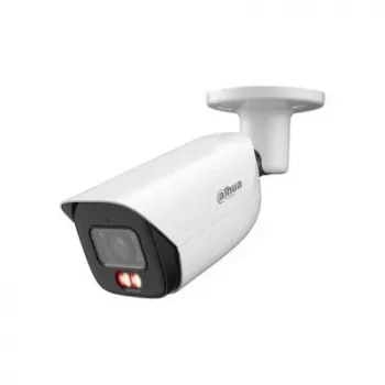 Bullet-IP-kamera DAHUA IPC-HFW3649E-AS-IL — 6 MP CMOS, 3288×1850, PoE, DC, katto-/seinäasennus, valkoinen