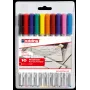Fineliner-setti Edding 4-89-10 — 0,3 mm kärki, lajitellut värit, 10 kpl