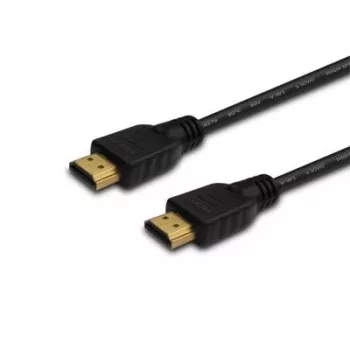 SAVIO HDMI (uros) -kaapeli, 20 m, musta, kultakontaktit, v1.4 High Speed, Ethernet/3D CL-75