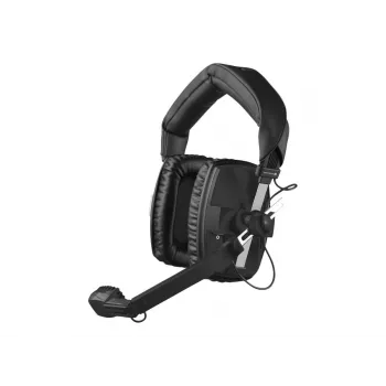 Beyerdynamic DT 109 200/50 musta kuulokemikrofoni – ammattimainen broadcast- ja viestintäkuulokemikrofoni mikrofonilla