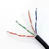 Ethernet-patchkaapeli QOLTEC CAT6 UTP, 50 m, musta