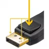 DisplayPort-kaapeli Goobay 74779 3 m musta G-Sync FreeSync