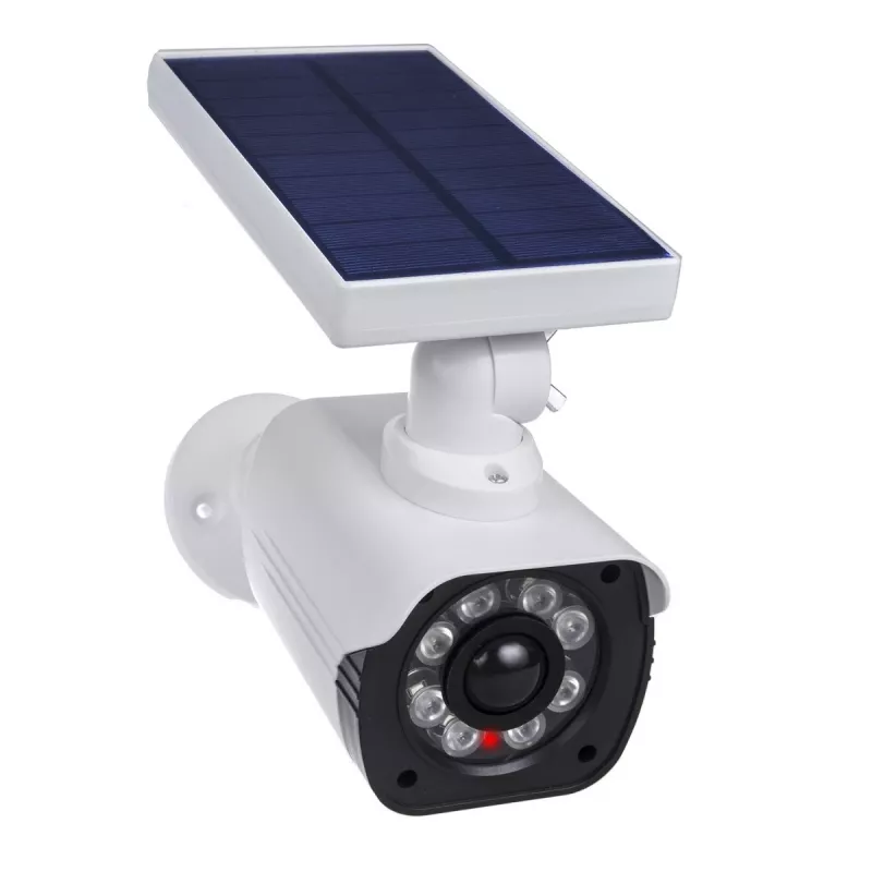 Valvontakamera aurinko-dummykamera LED-valolla SOL1800S CEE