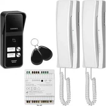 Ovipuhelin ORNO OR-DOM-BA-936ZD/W 2-johdin/2-perhe