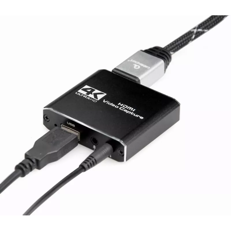 Gembird UHG-4K2-01 USB-näytönohjainadapteri musta