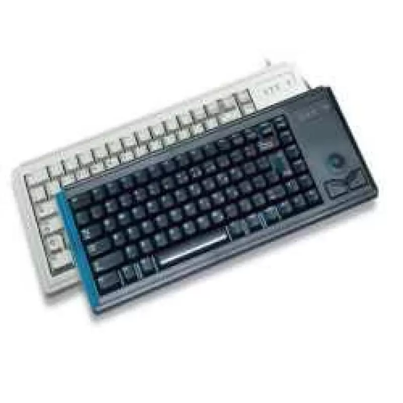 CHERRY TAS G84-4400 langallinen US-asettelu vaaleanharmaa TRACKBALL USB