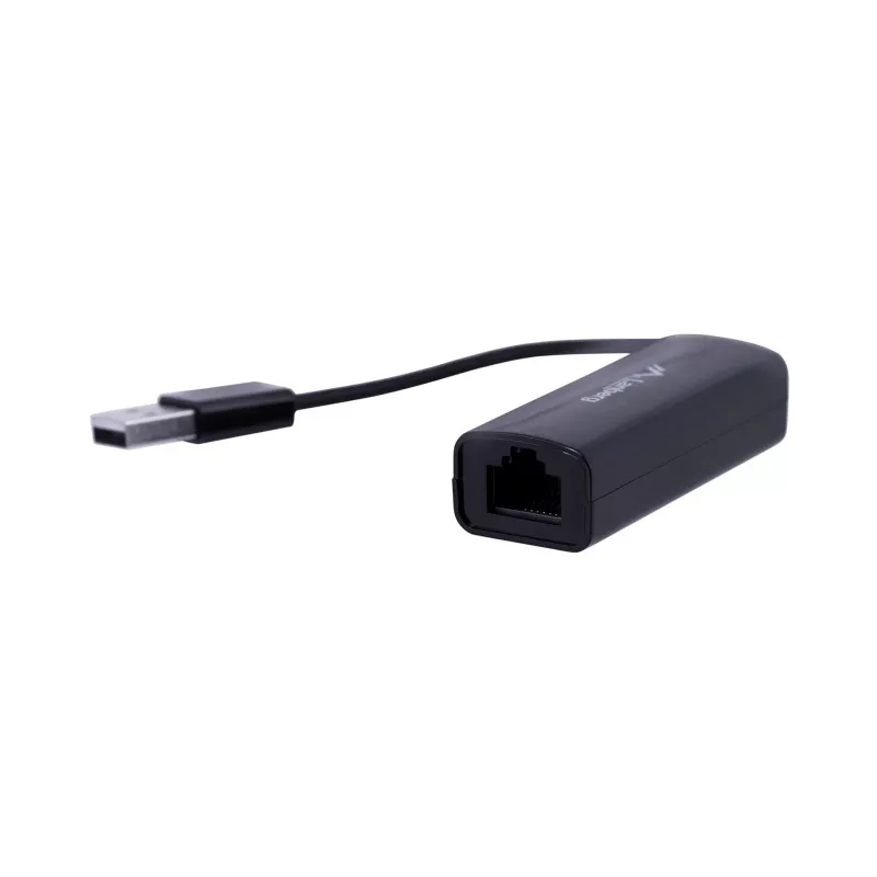 Lanberg NC-0100-01 USB 2.0 – RJ45 100 Mbit verkkosovitin, 0,15 m kaapeli