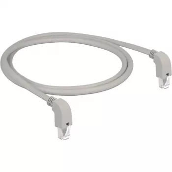 Verkkokaapeli DeLOCK 85877 Cat6a S/FTP 1m harmaa
