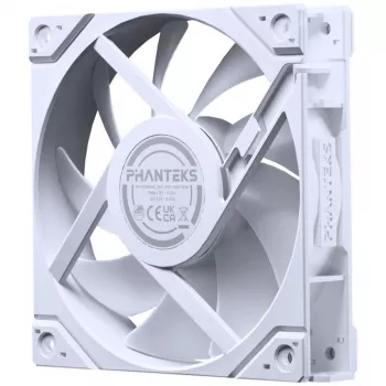 Jäähdytystuuletin PHANTEKS M25G2-120 D-RGB Reverse Blade 120mm 3 kpl:n pakkaus valkoinen
