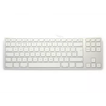 Alumiininäppäimistö Mac Tenkeyless hopea