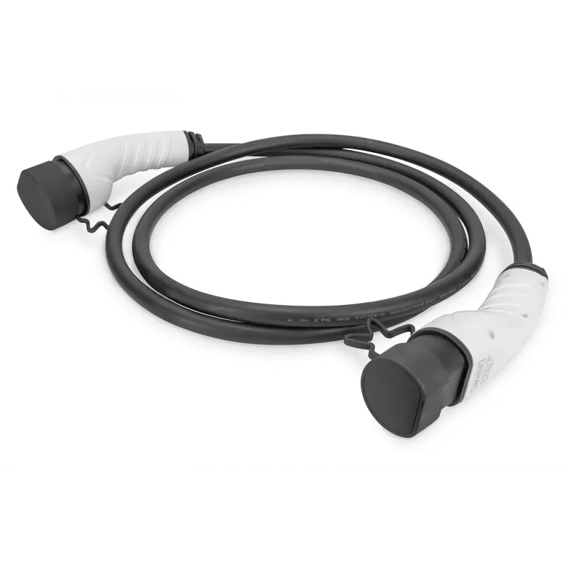 Digitus EV-latauskaapeli 5 m Type 2 - Type 2 32 A 240 V