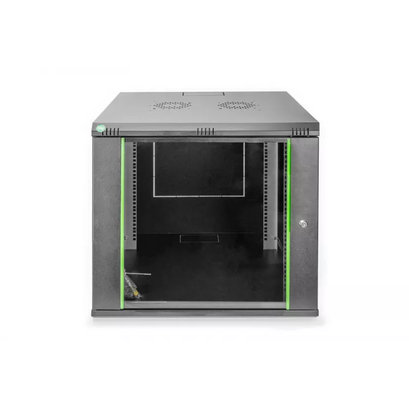 Seinäasennusteline Digitus DN-19 09U-6/6-EC-SW