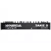 Analogi polyfoninen syntetisaattori Sequential Take 5 (SEQ 3500) – laitteistopoly-synth