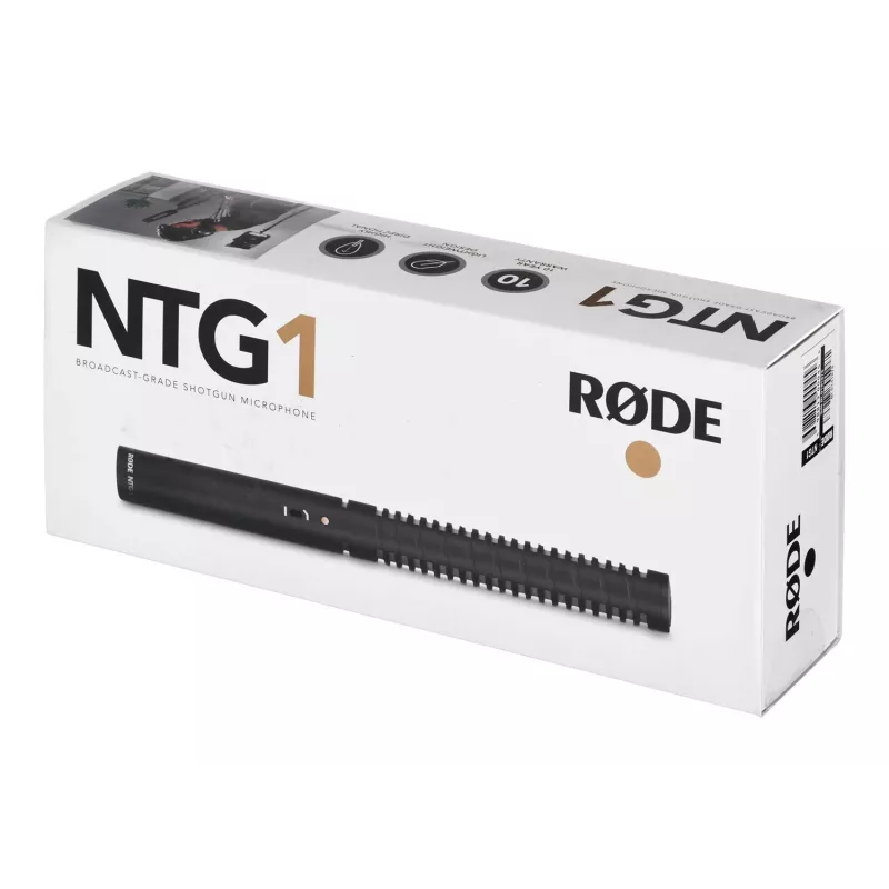 RØDE NTG1 mikrofoni musta digitaalinen videokameramikrofoni