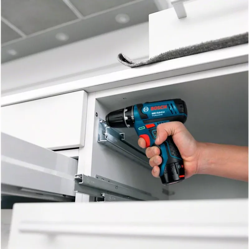 Bosch GSB 12V-15 Professional 1300 kierr./min musta, sininen
