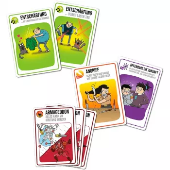 Exploding Kittens - Gut gegen Böse, korttipeli