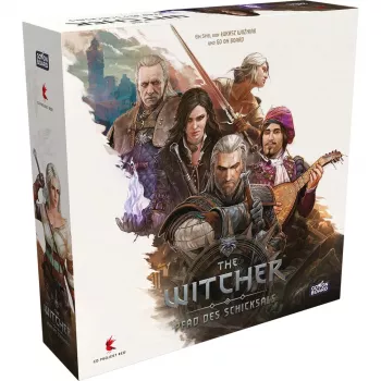 Lautapeli Asmodee The Witcher: Pfad des Schicksals – Tabletop-seikkailu, skenaariopohjainen peli