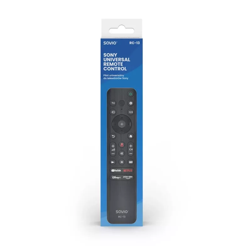 Kaukosäädin Savio RC-13 IR langaton Sony TV 10 m kantama