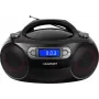 Boombox FM PLL CD/MP3/USB/AUX/kello/herätys