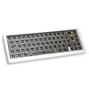 Ducky Outlaw 65 -näppäimistö universaali USB US-englanti hopea