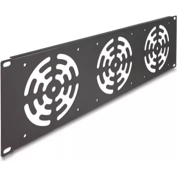 Tuuletinpaneeli DeLOCK 66747 harmaa metalli 19 tuuman 133 mm leveys 483 mm syvyys