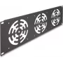 Tuuletinpaneeli DeLOCK 66747 harmaa metalli 19 tuuman 133 mm leveys 483 mm syvyys