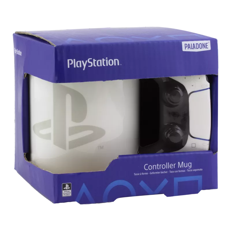 Muki Paladone PlayStation PS5 muotoinen valkoinen 0,48 L yksittäin