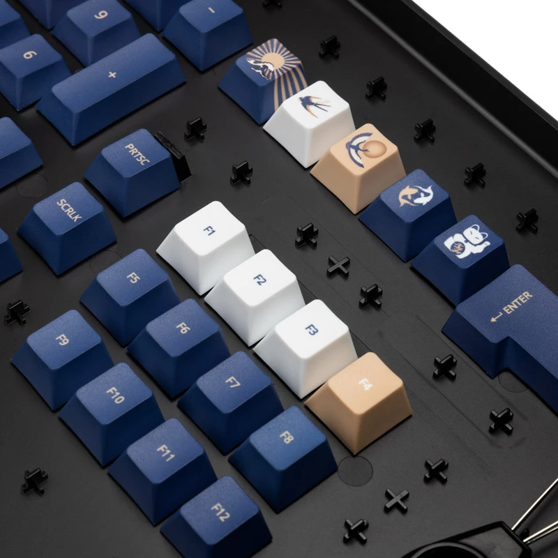 Keycap-sarja Traitors UKIYO-E, PBT-materiaali, UK-asettelu (TRDUKI108UK)