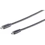USB-kaapeli S/CONN 77144-1.8 1,8 m USB-C Mini-USB-B musta